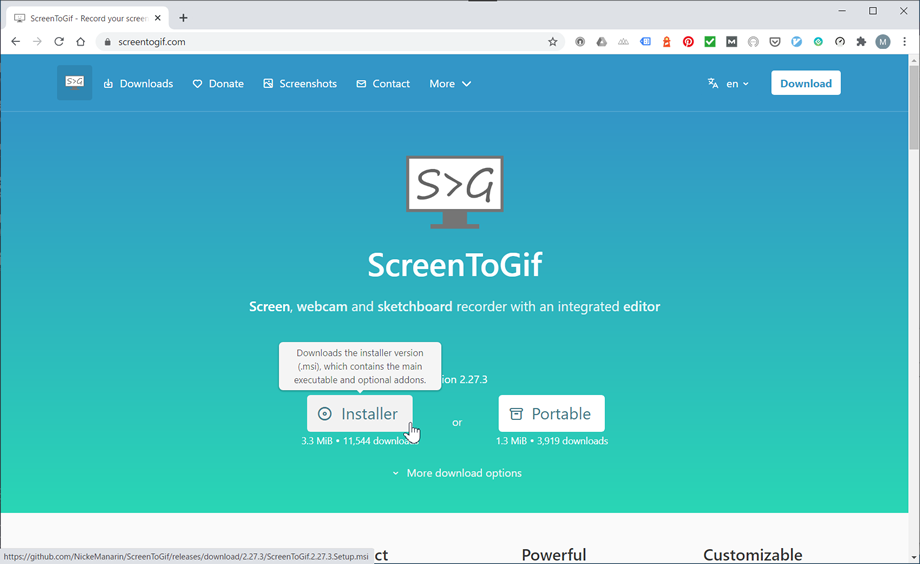 ScreenToGif 2.39 instal the last version for android